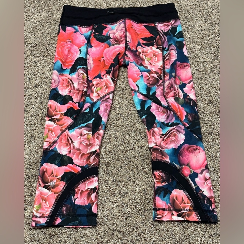 🍋🍋 LULULEMON Run: Inspire Crop - Size 8 🍋🍋 - Picture 5 of 13